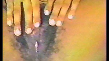 vintage very hairy black