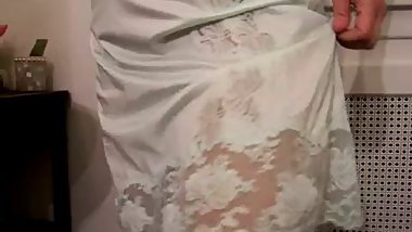 Mint Green Vintage Half Slip