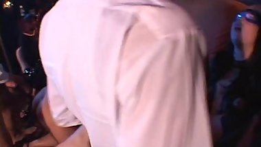 Hot chicks gets fucked at party