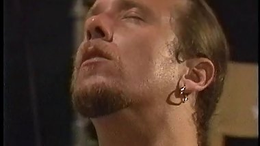 Busty brunette Keisha gets her hairy cunt fucked and facial