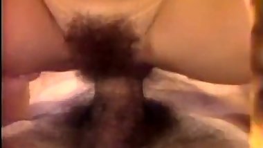 Burning in fire from passionate fuck