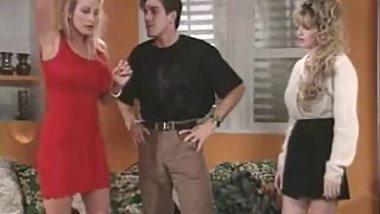 OLIVIA scene from blonde in the blue flannel
