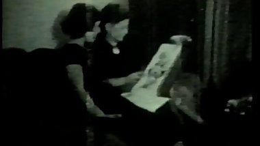 Two hot golden age sluts fuck each other