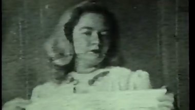 Vintage pussy from the golden age sucks cock and gets fucked by big dick