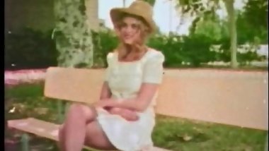 Vintage teenage whore takes a cock in her cunt