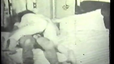 Curly hair bitch sucks stiff dick and fucks in bed