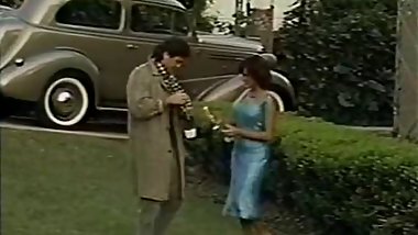 Vintage porn movie with sexy retro babe