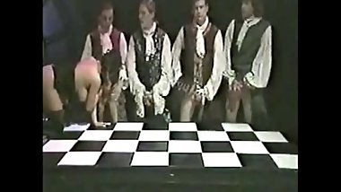 Shyla Foxxx takes on 4 guys