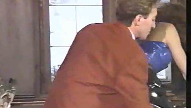 Thigh boots and opencrotch pvc pants (Black Hammer 3)