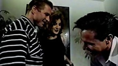 Celeste threesome with Peter North and Woody Long