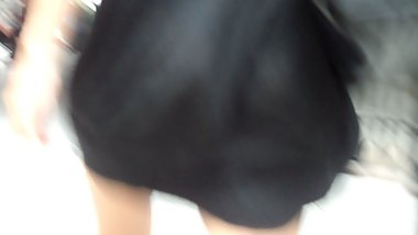 see thru black dress butt cheeks 1