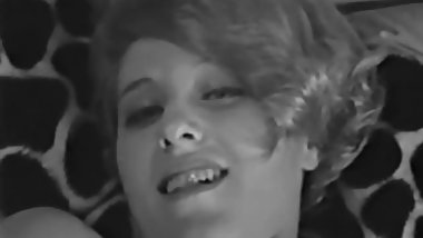 Lady Shows All 87 (Black and White Vintage)