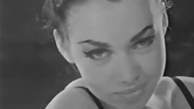 Lady Shows All 88 (Black and White Vintage)