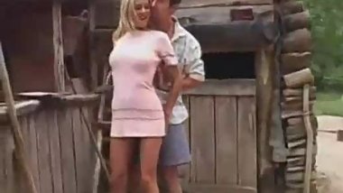 Z44B 928 Romania Teen in the Barn Yard