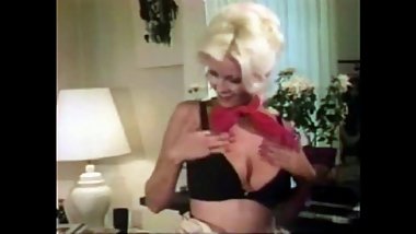 vintage blonde threesome