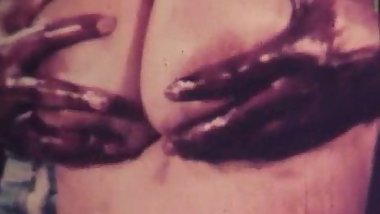 Busty Nathalie Morin takes black cock