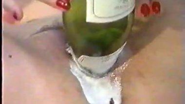 Vintage Messy Bottle Insertion