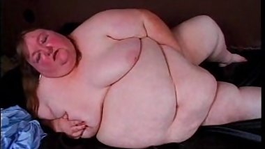 Huge SSBBW masturbating
