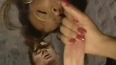 Vintage Ebony Huge Tits Devin Deray with Kyle Stone