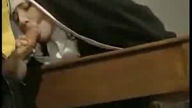 French Nun like Ass Fuck