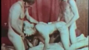 Vintage Large Breast Threesome