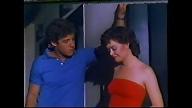Rick Iverson and Tish Ambrose in an elevator
