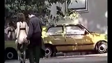 Amateur Rare Classic german slave in public (Camaster)