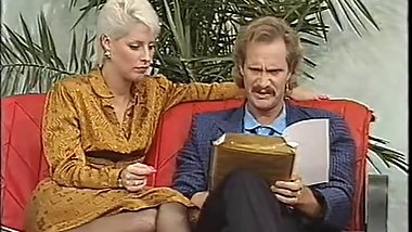 Short Hair Blonde Working Lady