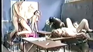 School Class Orgy