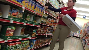 Hotties in Leggings - Candid teens Hot ass yoga pants tights