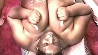 Retro Black BBW Interracial