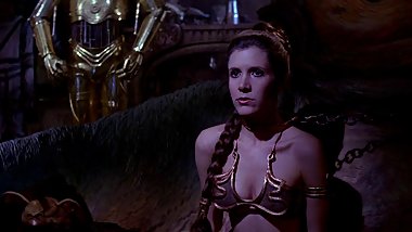 Princess Leia Slave Scenes - Carrie Fisher