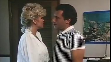 Amber Lynn, John Leslie in amazing retro sex video with John