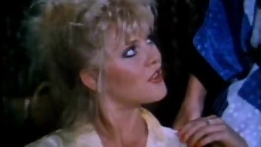 Amber Lynn, Nina Hartley, Buck Adams in vintage fuck clip