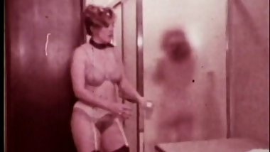 Busty RedHead In Lesbian Scene