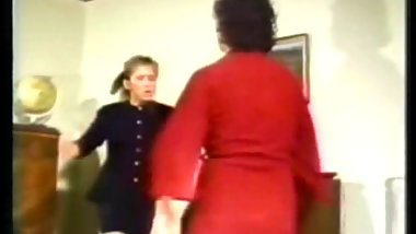 Retro Dress Ripping Catfight