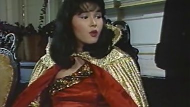 The female villain has plans for the nymphomaniac laser.