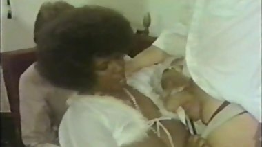 Busty Black Chick And Sexy White Maid Have Fun With Two Guys