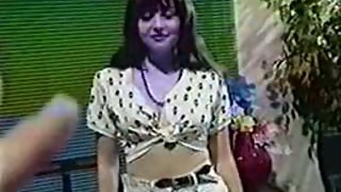 teen debut with old man in vintage movie