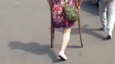 vintage crutches