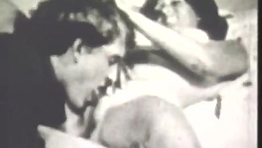 Stunning Babe Swallows Cock (1970s Vintage)