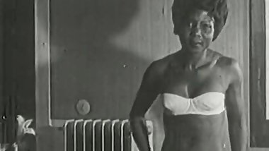 Hot Interracial Newlyweds (1950s Vintage)