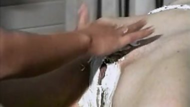 Lesbian Bondage And Shave
