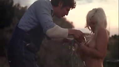 Beautiful Nude Blonde Hosed Down and Fucked (1970s Vintage)