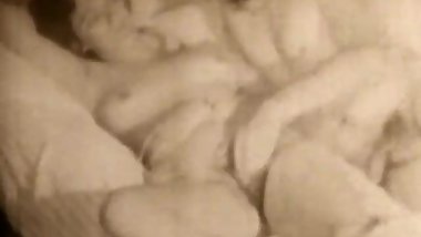 Boy Fingering MILF's Vagina (1950s Vintage)
