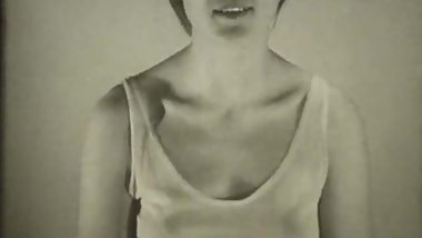 Babe Films Herself Masturbating (1960s Vintage)