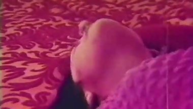 Sexy Babe in a Red Dress gets Creampied (1960s Vintage)