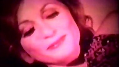 Delicious Coquette Posing for Her Husband (1970s Vintage)