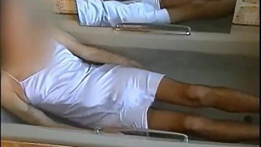 satin slips in the bath