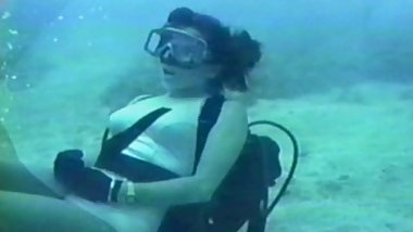 Grey One Piece Scuba Diver